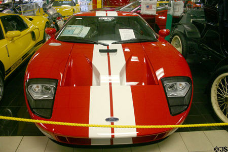 Ford GT (2005) at Tallahassee Antique Car Museum. Tallahassee, FL.