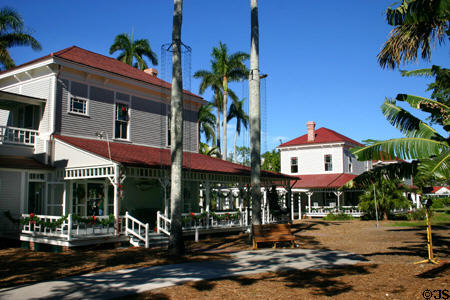 Compound of Edison Houses. Fort Myers, FL.