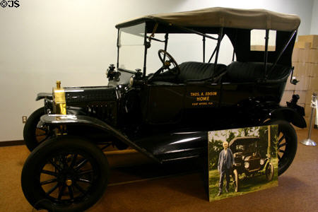 Ford Model T (1916) owned by Thomas Edison. Fort Myers, FL.