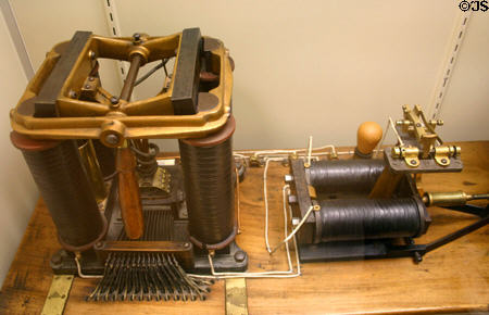Edison X-ray machine (invented c1896) at Edison Estate Museum. Fort Myers, FL.