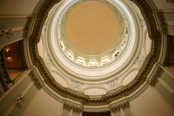 Interior of dome of Georgia State House. Atlanta, GA.