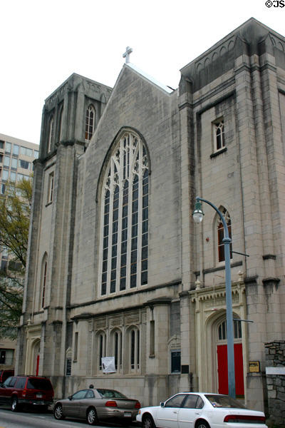 Wheat Street Baptist Church (1920-31) (407 Auburn Ave.) in M.L. King Jr. National Preservation District. Atlanta, GA.