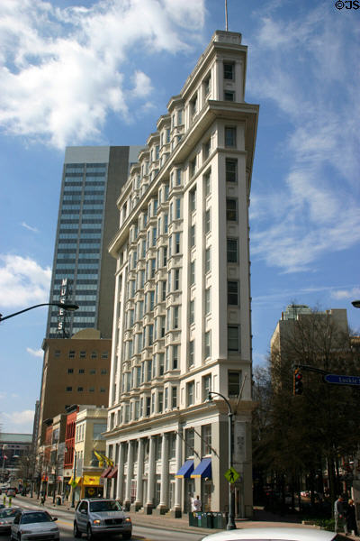 Flatiron Building (1897) (11 floors) (84 Peachtree St.). Atlanta, GA. Architect: Bradford Gilbert. On National Register.
