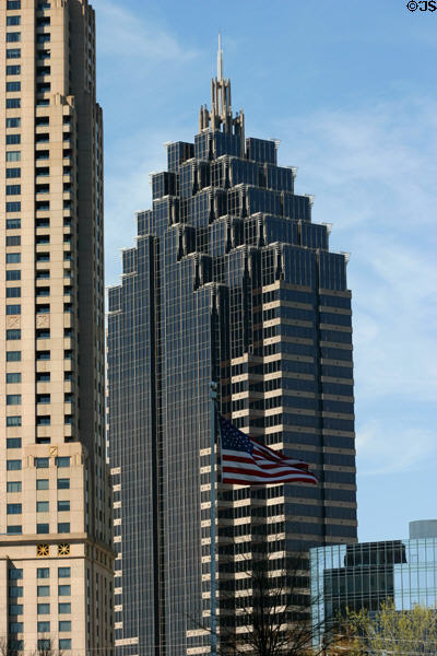 Promenade 2 (1990) (1230 Peachtree Street NE) (38 floors). Atlanta, GA. Architect: Thompson, Ventulett, Stainback & Assoc.; Ai Group.
