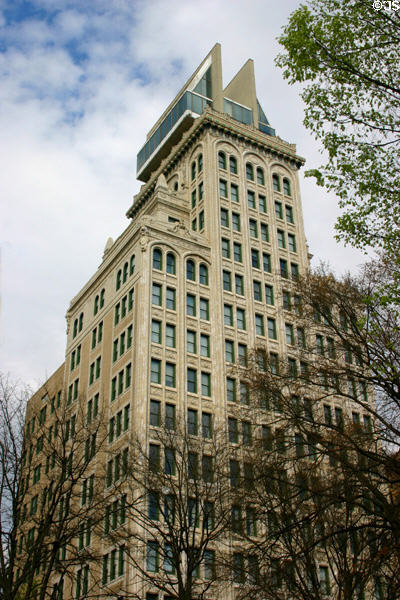 Lamar Building (1913) (753 Broad St.) (17 floors). Augusta, GA. Architect: G. Lloyd Preacher, William Lee Stoddart. On National Register.