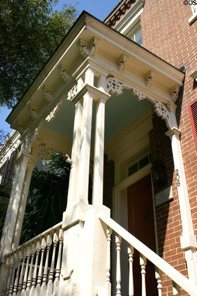 John E. Hernandez house (1869-70) (206 E. Liberty St.). Savannah, GA.