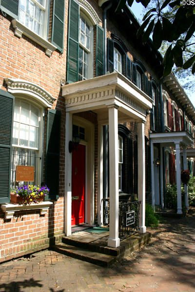 Row of houses (402 E. Liberty St. & up). Savannah, GA.