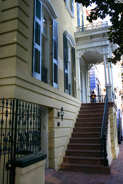 William Hunter House (1872) (Taylor St. on Monterey Square). Savannah, GA.