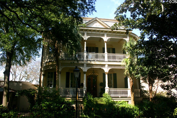 Magnolia Hall (1878) (507 Whitaker St. on Forsyth Park). Savannah, GA.