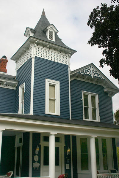 J.W. Paxton House (1884) (445 Remington St.). Thomasville, GA. Style: Gothic-Revival.