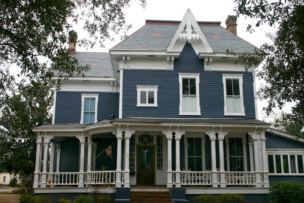 Blue Gothic house (603 N. Dawson St.). Thomasville, GA.