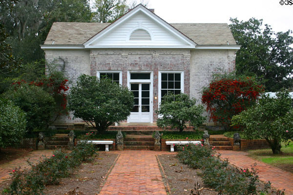 Old part of house at Pebble Hill Plantation (1850). Thomasville, GA. Architect: John Wind.