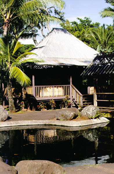 Philippine villa at Kepaniwai Park Heritage Gardens. Maui, HI.