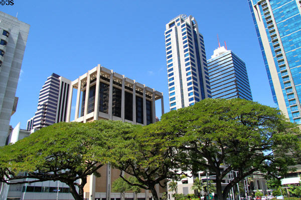 1100 Alakea Plaza, Verizon, Pinnacle, Century Square & Capitol Place. Honolulu, HI.