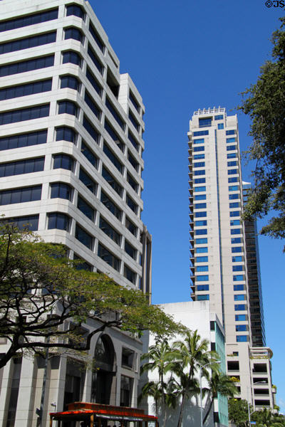 Leiopapa A Kamehameha State Office Tower (15 floors) (235 South Beretania St.). Honolulu, HI.