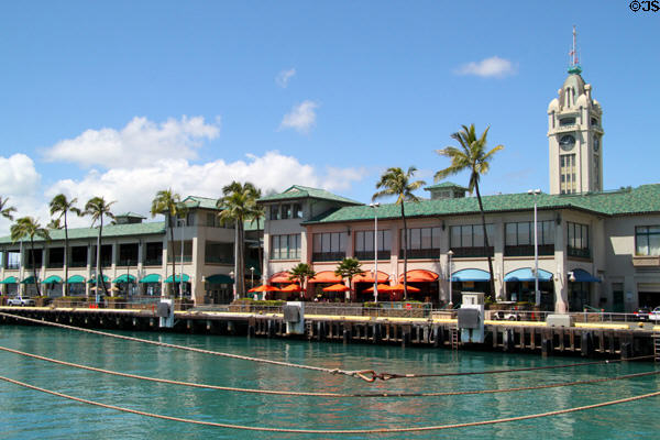 Aloha Tower Marketplace on Pier 8. Honolulu, HI.