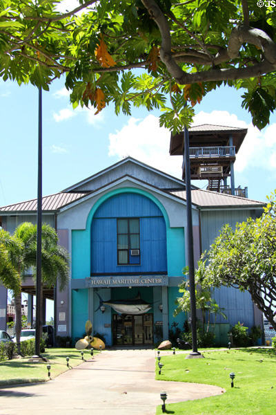 Closed Hawaii Maritime Center museum. Honolulu, HI.