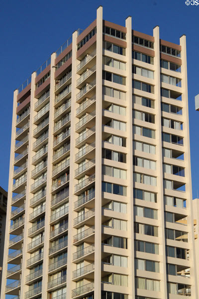 Pacific Monarch (1979) (34 floors) (2427 Kuhio Ave.). Waikiki, HI.