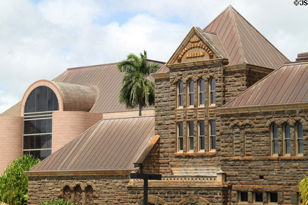 Castle Memorial & Hawaiian Hall Buildings of Bernice P. Bishop Museum. Honolulu, HI.
