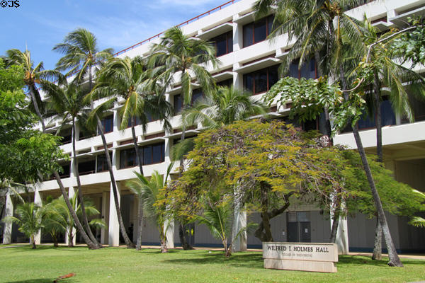 Holmes Hall at University of Hawai'i. Honolulu, HI.