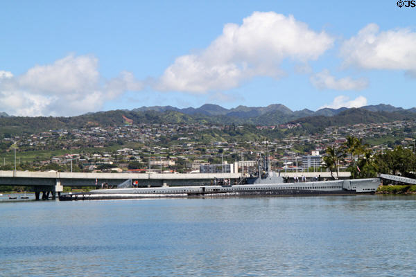 USS Bowfin (SS/AGSS-287), Balao-class submarine at USS Bowfin Submarine Museum. Honolulu, HI.