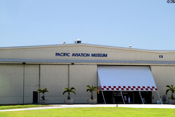 Pacific Aviation Museum on Ford Island at Pearl Harbor. Honolulu, HI.