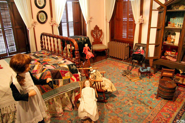 Child's bedroom at Dodge House. Council Bluffs, IA.