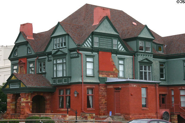 Bergman Mansion (formerly Herndon Hall) (1883) (2000 Grand Ave.). Des Moines, IA.