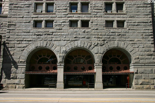 Entrance of Auditorium Building by Adler & Sullivan. Chicago, IL.