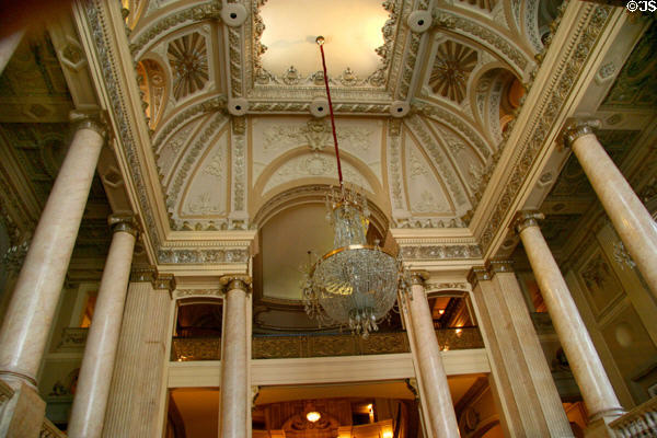 Lobby of Chicago Theater. Chicago, IL.
