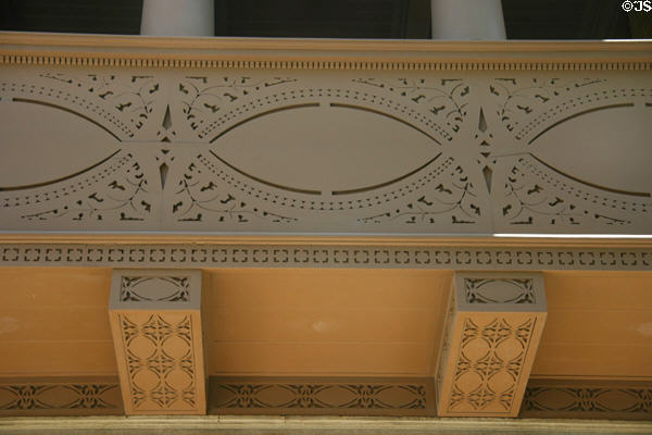 Detail of James Charnley House decorative finish. Chicago, IL.