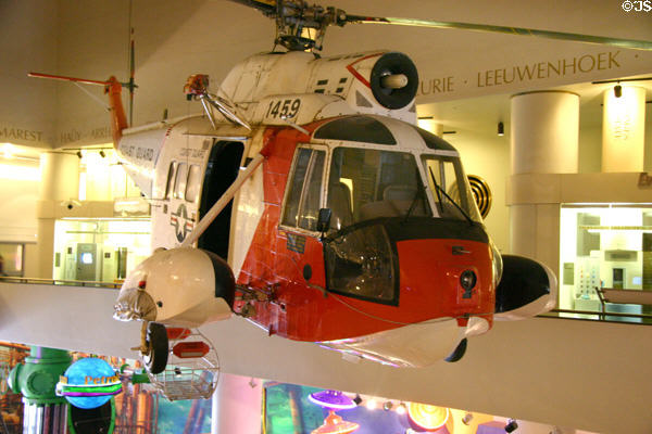 Coast Guard Sikorsky HH52A Sea Guard Helicopter 1459 at Museum of Science & Industry. Chicago, IL.