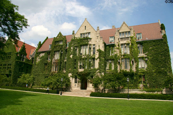 Eckhart Hall (1118 East 58th St.) of University of Chicago. Chicago, IL.