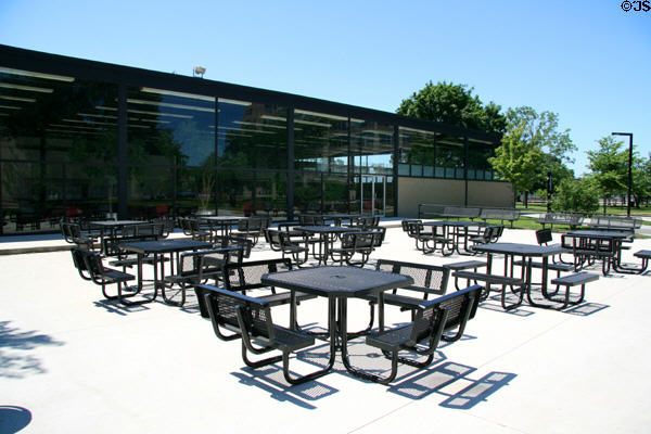 The Commons at Illinois Institute of Technology. Chicago, IL. Architect: Ludwig Mies van der Rohe.