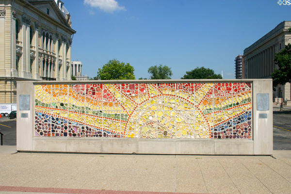 Illinois Very Special Mosaic Mural created by several community schools