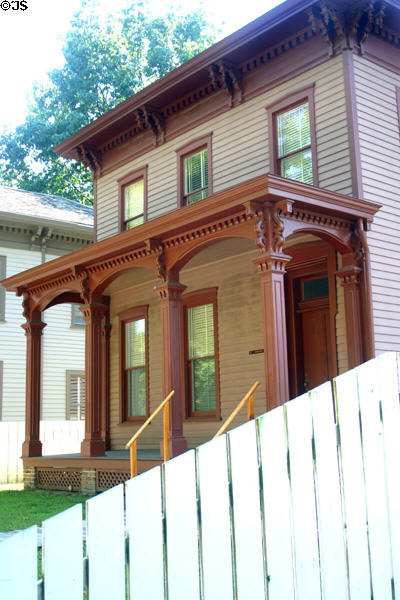 William Beedle House on 8th street where Lincoln lived. Springfield, IL.