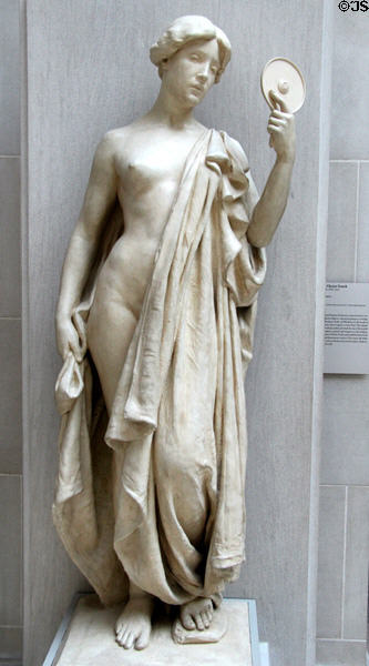Truth plaster sculpture (1900) by Daniel Chester French at Art Institute of Chicago. Chicago, IL.