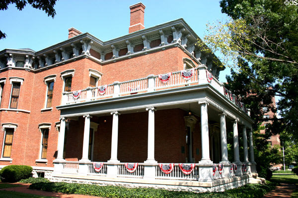 Benjamin Harrison home. Indianapolis, IN.