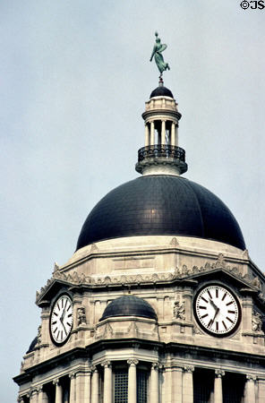 County courthouse dome with Goddess of Liberty statue. Fort Wayne, IN.
