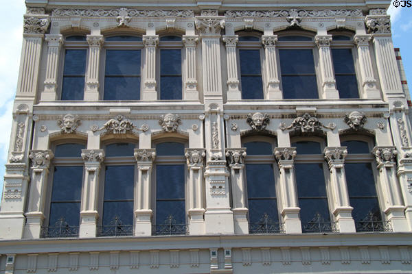 Italianate Joseph L. Bayard building (1878) (227 Main St.). Vincennes, IN. Architect: J.H. Stern.