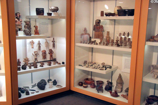 Mesoamerican collection at Wichita Art Museum. Wichita, KS.