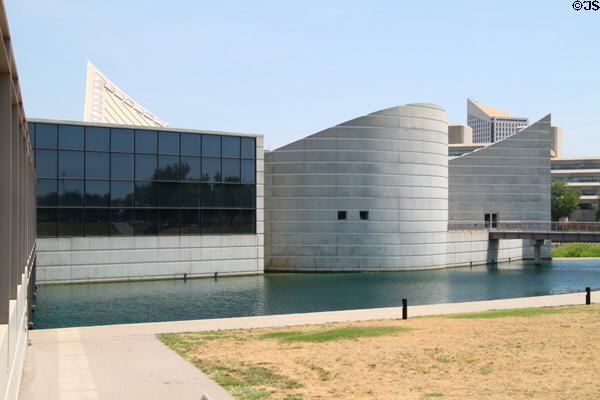 Exploration Place science center (1997-2000) (Museums on the River district). Wichita, KS. Architect: Moshe Safdie.