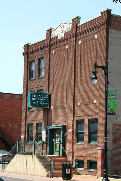 Boyle Company building (1917) in Old Town Wichita. Wichita, KS.
