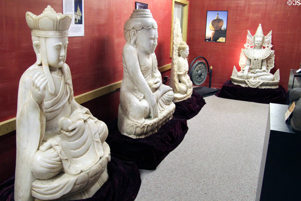 Oriental art collection at Museum of World Treasures. Wichita, KS.