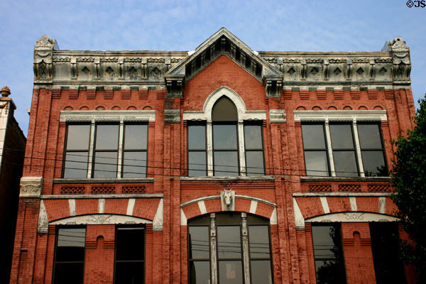 Commercial building with horses head (717 Madison). Covington, KY.