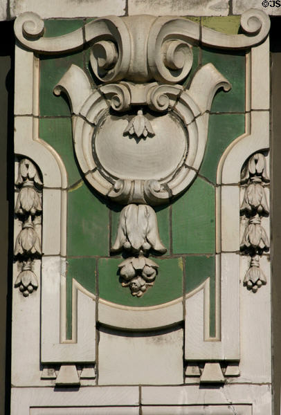 Tile detail of Republic Building. Louisville, KY.