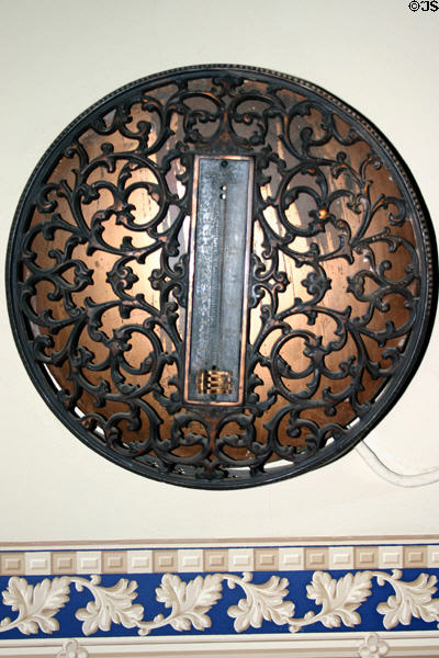 Victorian thermostat in Conrad-Caldwell House. Louisville, KY.