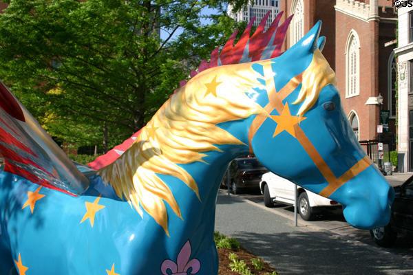 Gallopalooza theme art Stella's Pegasus by David Musselman. Louisville, KY.