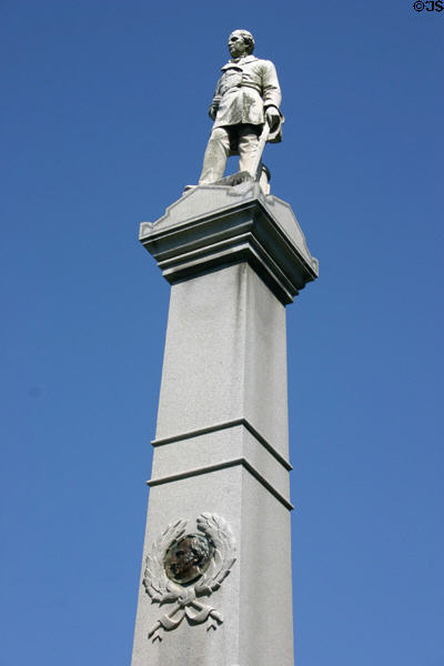 President Zachary Taylor monument beside his tomb. Louisville, KY.