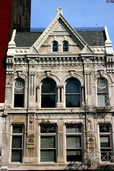 Fayette Safety Vault & Trust Company Building (1891) (111-113 Cheapside St.). Lexington, KY. Architect: Herman L. Rowe. On National Register.